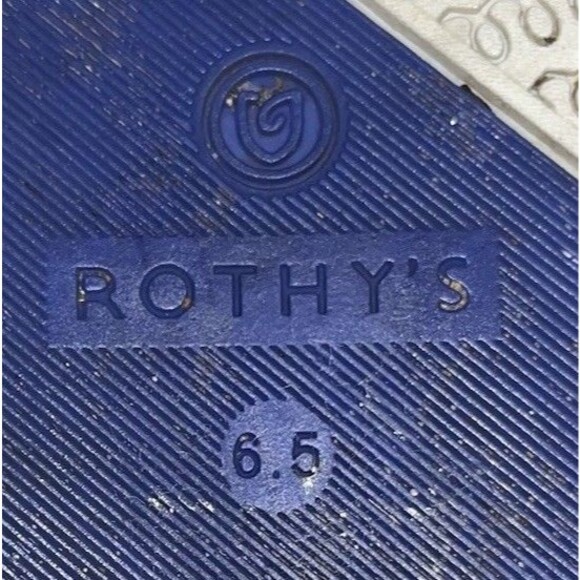 Rothy's The Original Slip On Sneakers Classic Black Women's Size 6.5 EUC - Picture 6 of 7